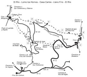 croquis 2 El Río - Lomo los Hornos - Casa Carlos - Llano Frío - El Río copia