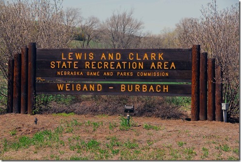 Lewis and Clark Sign NE