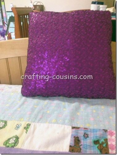 Sparkle Pillow from Shirt (1)