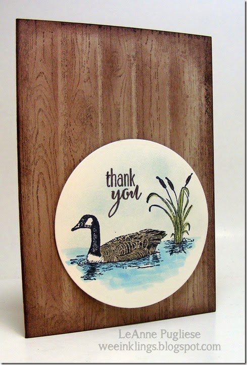 LeAnne Pugliese WeeInklings Moon Lake Goose Stampin Up