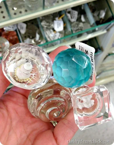 glass knobs