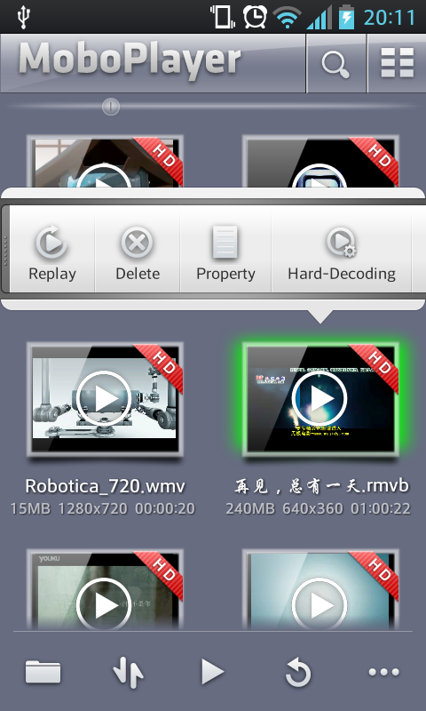 MoboPlayer Pro - screenshot