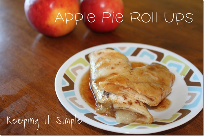 apple pie roll ups