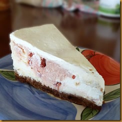 Cherry-dotted CheeseCake - R