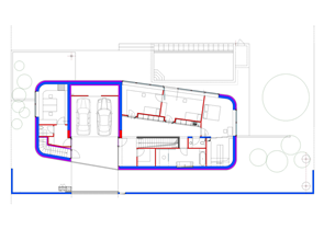 Casa L / Schneider & Lengauer plano-casa-minimalista-schneider-lengauer
