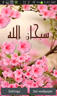Flowers Islamic Livewallpaper(圖4)-速報App