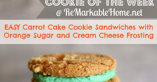 Carrot Cake Cookie Recipe Uk Carrot Cake Cookie Recipe Uk