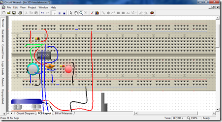 circuito biestable diagrama pictorico circuito biestable realizado en circuit wizard