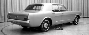 When you have a product as enormously successful as Mustang, you invariably have to consider how to capitalize on the idea. While Mustang used the platform of the compact Falcon as its starting point, the four-door Mustang could have brought the idea full circle by adding two doors to the pony car. Fortunately for Mustang fans, cooler heads prevailed.