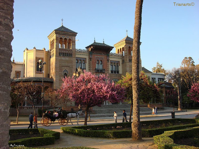 Parque de Maria Luisa. Pabellón Mudéjar. Plaza de America 2009