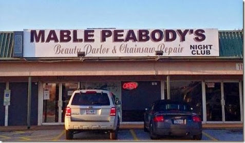 Beauty Parlor Chainsaw Repair