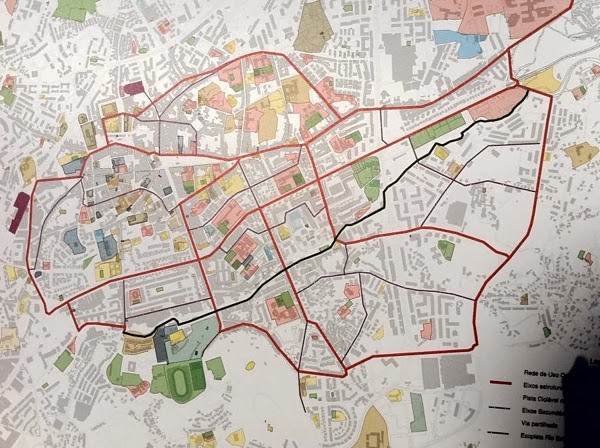 Mapa PDM Rede Ciclável Braga 2013