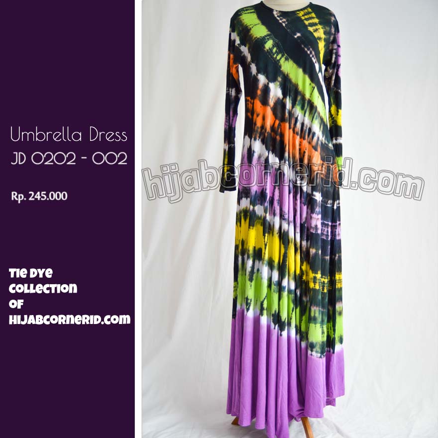 Baju Pelangi Umbrella Dress Kualitas Terbaik Baju pelangi panjang