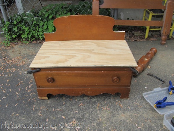 Chest of Drawers into Bench (16)