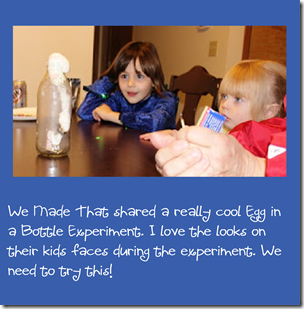 Egg in a Bottle Science Experiment Homeschool Preschool