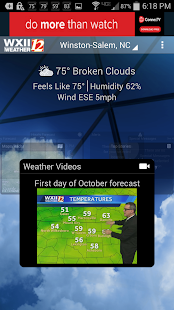 WXII 12 Weather Screenshots 2