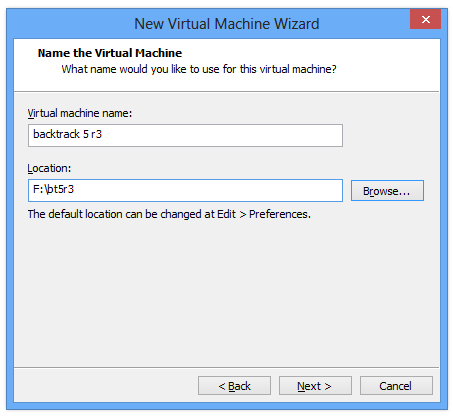 Installing backtrack 5 R3 Installing backtrack 5 R3