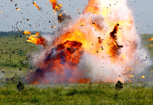 Фотографии с внезапной проверки боеготовности войск ВВО