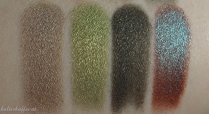 Wet'n Wild Comfort Zone swatches