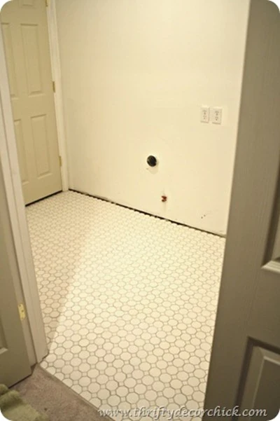 hexagon tile floor