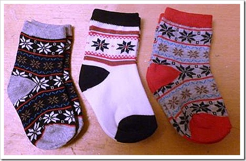 Primark Christmas baby socks