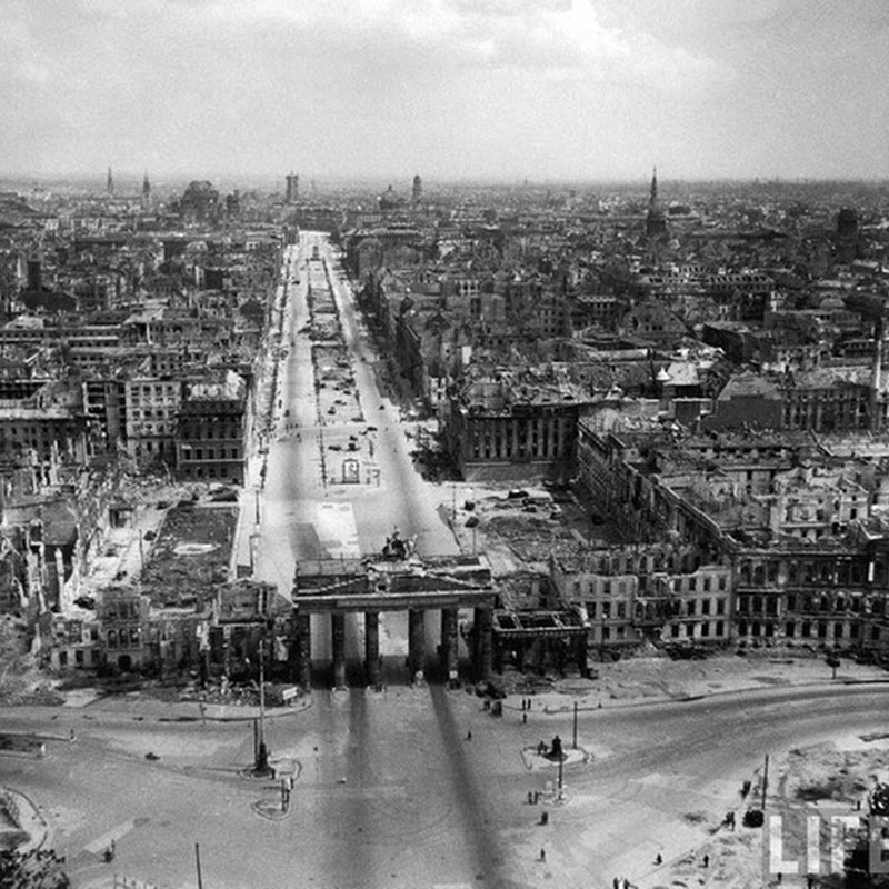 Разруха послевоенного Берлина