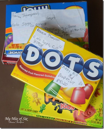 Candy Letters Candy Letters