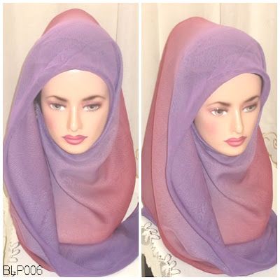 tudung bawal 5 tone tudung bawal 5 tone purple lavender