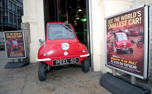 Alizul Peel Mini Car The Worlds Smallest Street Legal Car
