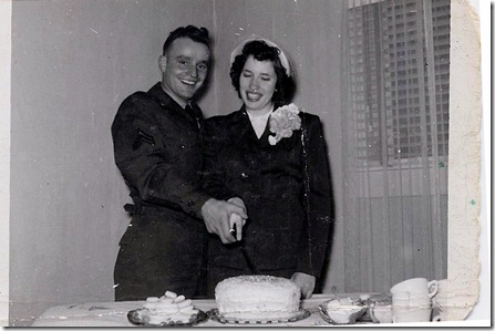 Mom and Dad's Wedding, 12-31-51