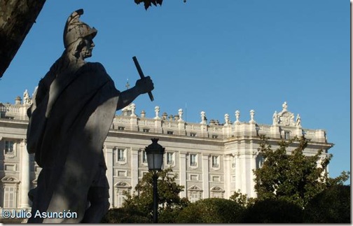 Iñigo Arista y el Palacio Real - Madrid