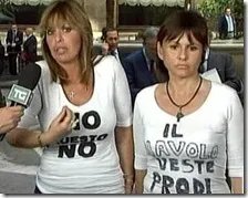 Alessandra Mussolini e Simona Vicari