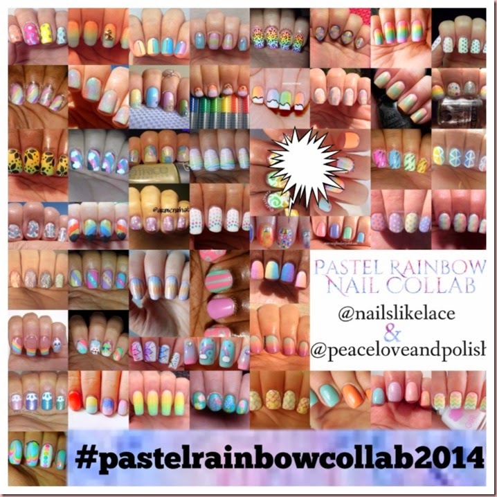Chitra Pal Pastel Rainbow Collab 2014