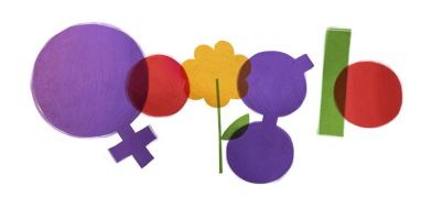 google doodle hari perempuan sedunia
