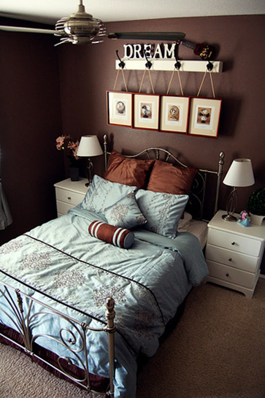 Brown-bedroom-paint