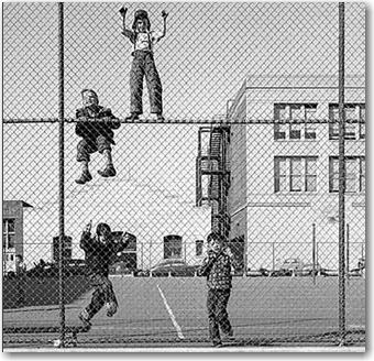 Tests act as a fence around your playground