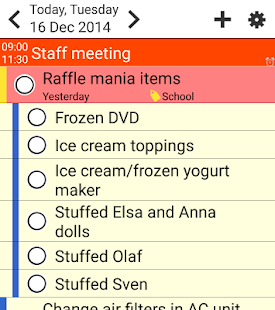 Pocket Informant 3 Widget