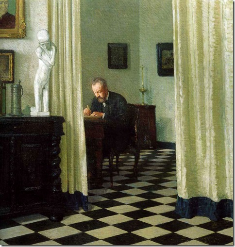 CarlMoll TheArtistInHisStudio 1906 AcademieDerBildenKunste-Gemaldgalerie