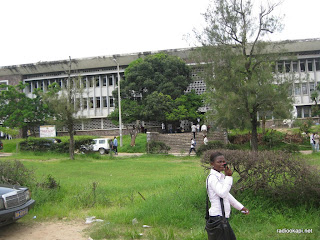 Une vue du site de l'Université de Kinshasa (Unikin), 18/01/2011.