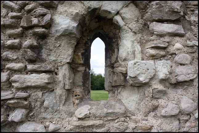 Window in ruined Lesnes Abbey