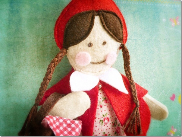 cafe creativo - Little Red Riding Hood Doll (5)