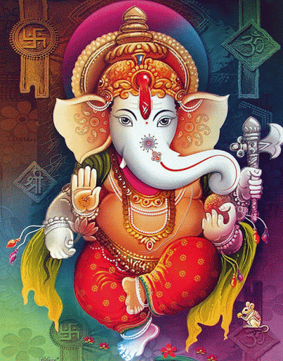 ANIMATED GIFS OF LORD GANESHA : IMAGES, GIF, ANIMATED GIF, WALLPAPER,  STICKER FOR WHATSAPP & FACEBOOK 