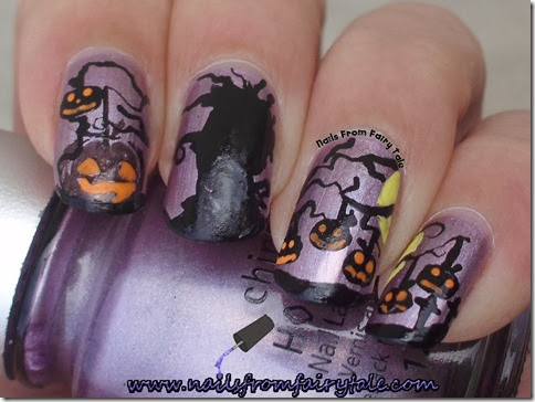 creepy halloween pumpkin tree 3