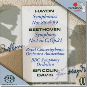 Beethoven 1 Colin Davis BBC Pentatone