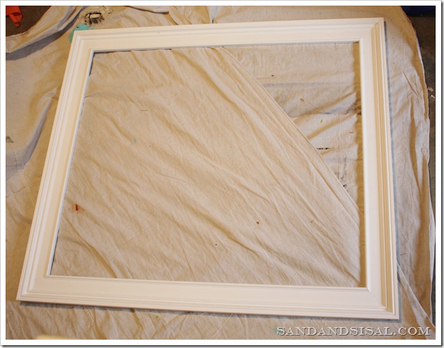 glued frame