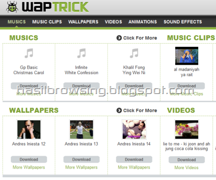 Waptrick screenshot