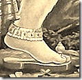 Shri Hanuman's lotus foot