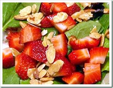 almond-strawberries