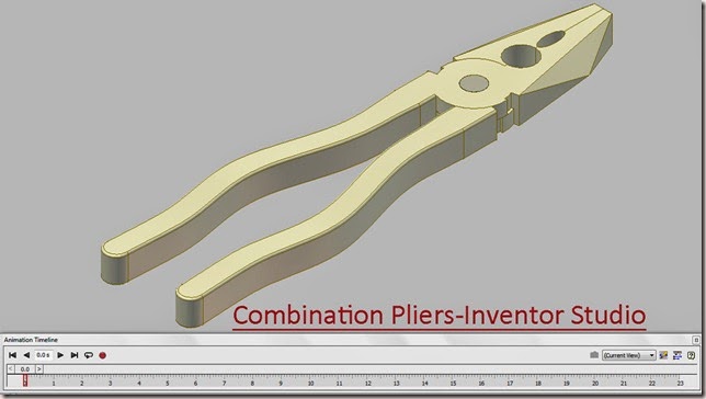 Combination Pliers-Inventor Studio_1