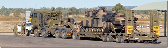 20110527-outback2011--winton--abrams-tank-and-transport